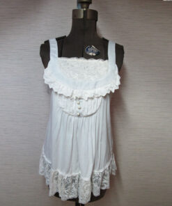 GRAMM Lace Bib Top