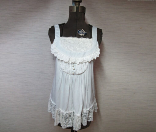 GRAMM Lace Bib Top
