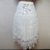 GRAMM White Lace Skirt 