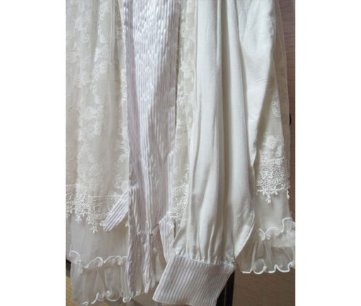 GRAMM White Lace Skirt