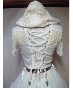 GRAMM Double Buttons Hooded Cardigan