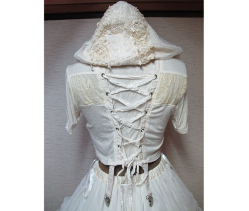 GRAMM Double Buttons Hooded Cardigan