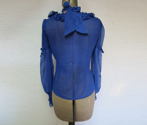 Alice and the Pirates Glitter Chiffon Blouse
