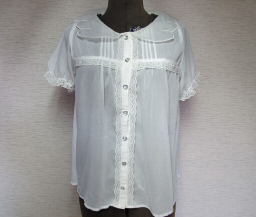 Kokokim Angel Wing Collar Blouse