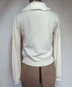Baby the Stars Shine Bright Cardigan with Fur Collar