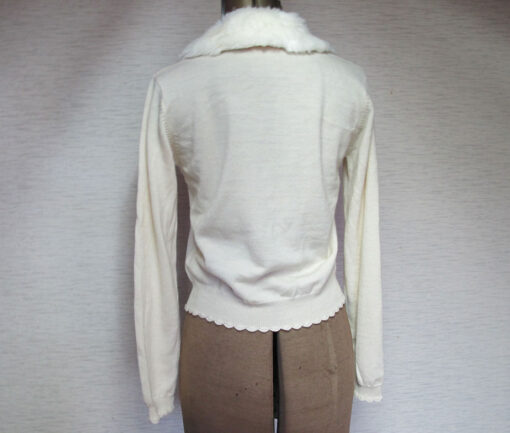 Baby the Stars Shine Bright Cardigan with Fur Collar