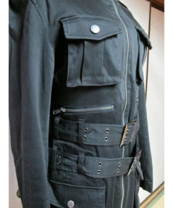 Black Peace Now for Men Cargo Coat