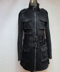 Black Peace Now for Men Cargo Coat