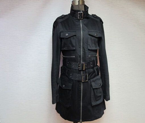 Black Peace Now for Men Cargo Coat