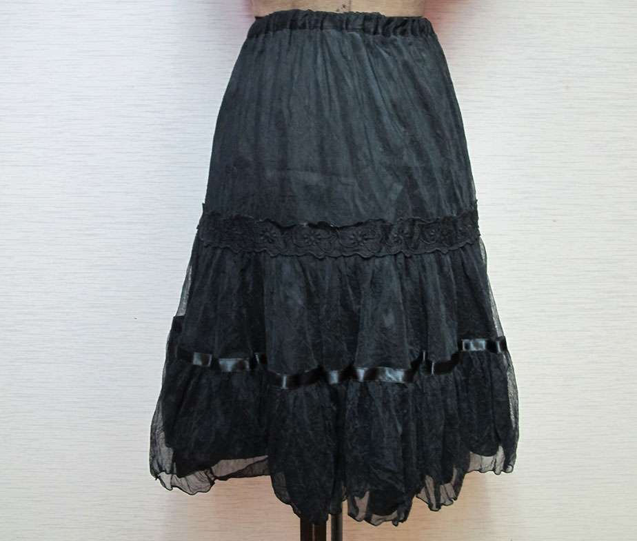 Emily Temple Cute Flower Lace Skirt 