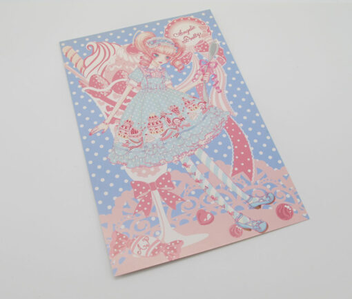 Maki Pastel a la Mode Postcard